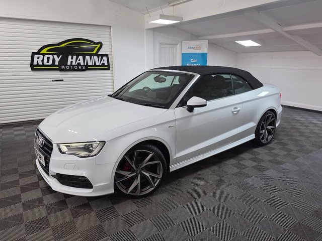 2015 AUDI A3 CABRIOLET 2.0 TDI S line Convertible 2dr Diesel S Tronic Euro 6 (s/s) (150 ps)