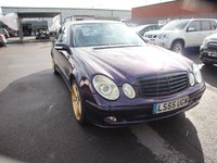 USED 2005 05 MERCEDES-BENZ E-CLASS 3.0 E320 CDI Avantgarde Saloon 4dr Diesel G-Tronic (194 g/km, 221 bhp) Due to their age, our 'Golden Oldies' are not eligible for financing and are at a trade price, therefore without warranty however they are usability checked for peace of mind.