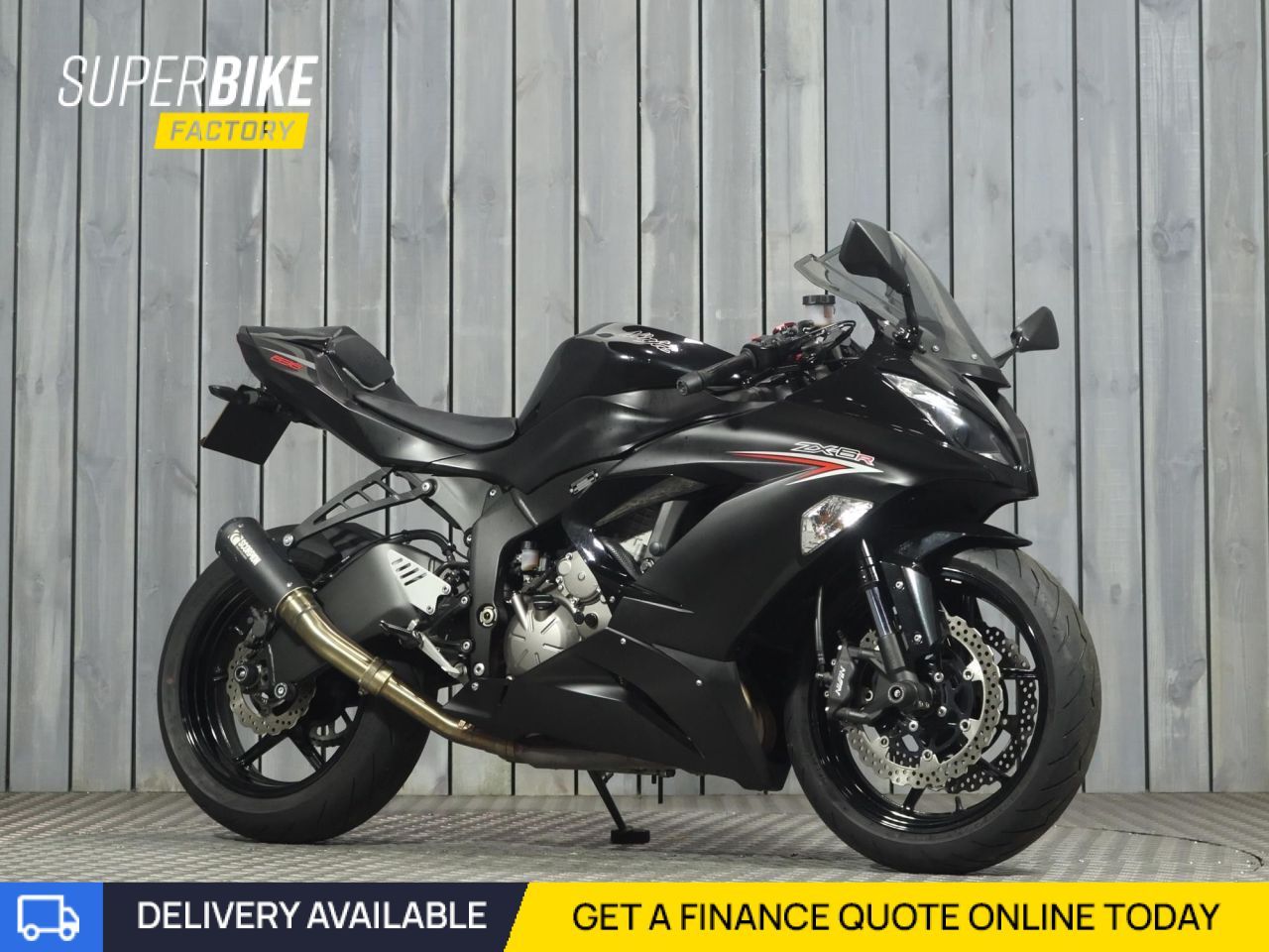 2015 KAWASAKI NINJA ZX-6R WHITE with 7768 miles - Used