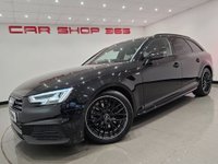 USED 2018 67 AUDI A4 AVANT 2.0 TFSI Black Edition Estate 5dr Petrol S Tronic Euro 6 (s/s) (190 ps) 