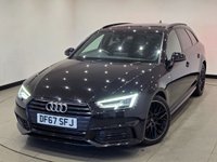 USED 2018 67 AUDI A4 AVANT 2.0 TFSI Black Edition Estate 5dr Petrol S Tronic Euro 6 (s/s) (190 ps) 
