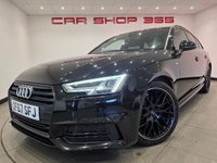USED 2018 67 AUDI A4 AVANT 2.0 TFSI Black Edition Estate 5dr Petrol S Tronic Euro 6 (s/s) (190 ps) 