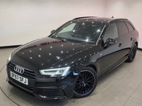 USED 2018 67 AUDI A4 AVANT 2.0 TFSI Black Edition Estate 5dr Petrol S Tronic Euro 6 (s/s) (190 ps) 