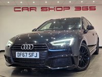 USED 2018 67 AUDI A4 AVANT 2.0 TFSI Black Edition Estate 5dr Petrol S Tronic Euro 6 (s/s) (190 ps) 
