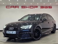 USED 2018 67 AUDI A4 AVANT 2.0 TFSI Black Edition Estate 5dr Petrol S Tronic Euro 6 (s/s) (190 ps) 