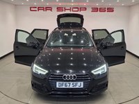 USED 2018 67 AUDI A4 AVANT 2.0 TFSI Black Edition Estate 5dr Petrol S Tronic Euro 6 (s/s) (190 ps) 