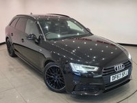 USED 2018 67 AUDI A4 AVANT 2.0 TFSI Black Edition Estate 5dr Petrol S Tronic Euro 6 (s/s) (190 ps) 