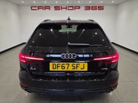 USED 2018 67 AUDI A4 AVANT 2.0 TFSI Black Edition Estate 5dr Petrol S Tronic Euro 6 (s/s) (190 ps) 