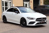 USED 2022 72 MERCEDES-BENZ CLA 220D 2.0 AMG LINE NIGHT EDITION PREMIUM PLUS  PAN ROOF 19"s FULL LEATHER APPLE CP