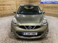 USED 2014 14 NISSAN MICRA 1.2 Acenta Hatchback 5dr Petrol Manual Euro 5 (80 ps) 35K MLS ONLY ONE LOCAL LADY OWNER &pound;35/TAX INS BAND 5
