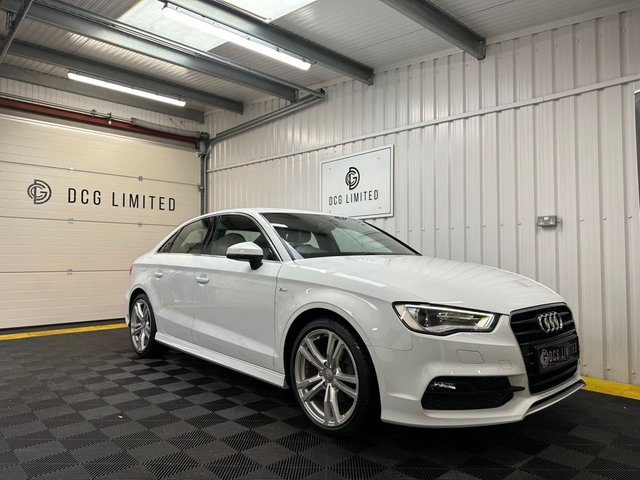 2014 14 Audi A3 1.4 TFSI CoD S line Saloon 4dr Petrol Manual Euro 6 (s/s) (140 ps)