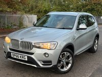 USED 2016 66 BMW X3 2.0 20d xLine SUV 5dr Diesel Auto xDrive Euro 6 (s/s) (190 ps) ULEZ+STUNNING+LOW MILES+NAV+SH+LTHR