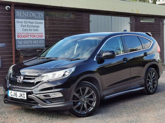 2016 16 Honda CR-V 2.0 i-VTEC Black Edition SUV 5dr Petrol Manual 4WD Euro 6 (s/s) (155 ps)