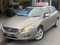 USED 2012 62 VOLVO V60 2.4 D5 SE Lux Nav Estate 5dr Diesel Geartronic Euro 5 (215 ps) Fantastic Service Record
