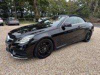 USED 2014 63 MERCEDES-BENZ E-CLASS 2.1 E220 CDI AMG Sport Cabriolet 2dr Diesel G-Tronic+ Euro 5 (s/s) (170 ps) 2 KEYS, FINANCE FROM 8.9% APR