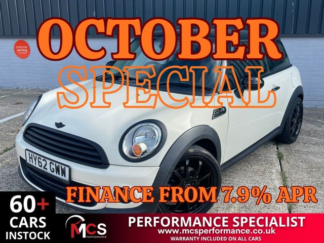 2012 MINI HATCH 1.6 Cooper Hatchback 3dr Petrol Manual Euro 5 (s/s) (122 ps) *OCTOBER SPECIAL - 7.9% APR*