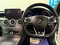 USED 2015 15 MERCEDES-BENZ C-CLASS 2.0 C200 AMG Line Premium Plus Panoramic Saloon 4 Door Petrol 7G-Tronic+ Euro 6 (s/s) (184 ps) 1 OWNER PLUS DEALER 10 SERVICES