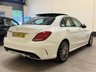 USED 2015 15 MERCEDES-BENZ C-CLASS 2.0 C200 AMG Line Premium Plus Panoramic Saloon 4 Door Petrol 7G-Tronic+ Euro 6 (s/s) (184 ps) 1 OWNER PLUS DEALER 10 SERVICES