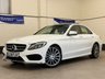 USED 2015 15 MERCEDES-BENZ C-CLASS 2.0 C200 AMG Line Premium Plus Panoramic Saloon 4 Door Petrol 7G-Tronic+ Euro 6 (s/s) (184 ps) 1 OWNER PLUS DEALER 10 SERVICES