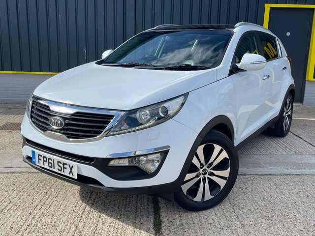2011 61 Kia Sportage 1.7 CRDi EcoDynamics 3 SUV 5dr Diesel Manual 2WD Euro 5 (s/s) (114 bhp)