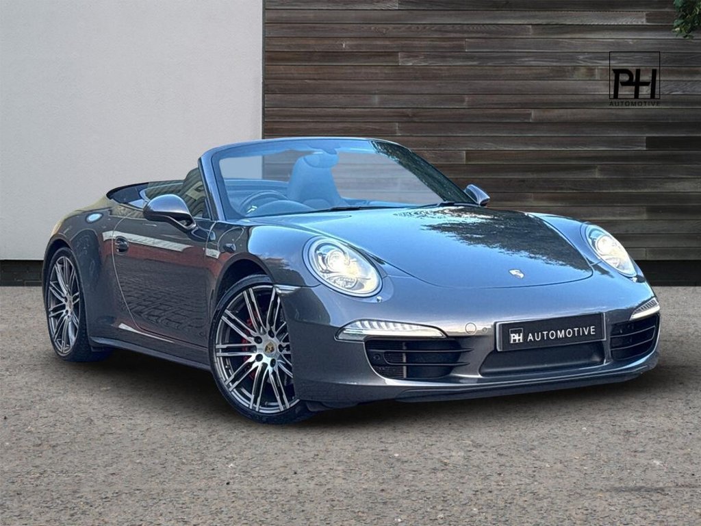 USED 2014 64 PORSCHE 911 3.8 991 Carrera 4S Convertible 2dr Petrol PDK 4WD Euro 6 (s/s) (400 ps) PORSCHE WARRANTY|SPORT CHRONO