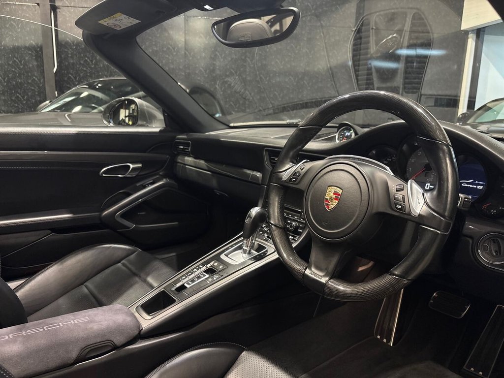 USED 2014 64 PORSCHE 911 3.8 991 Carrera 4S Convertible 2dr Petrol PDK 4WD Euro 6 (s/s) (400 ps) PORSCHE WARRANTY|SPORT CHRONO