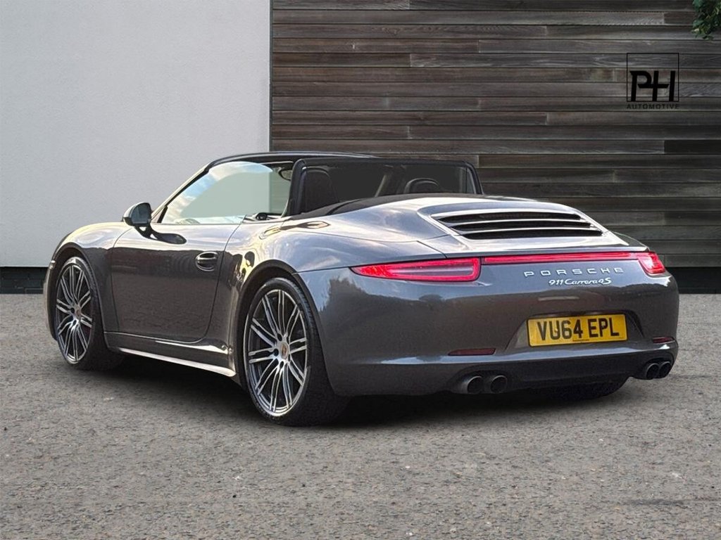 USED 2014 64 PORSCHE 911 3.8 991 Carrera 4S Convertible 2dr Petrol PDK 4WD Euro 6 (s/s) (400 ps) PORSCHE WARRANTY|SPORT CHRONO