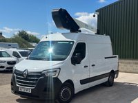 USED 2022 72 RENAULT TRUCKS MASTER TRUCKS UK MASTER L3 LWB 2.3 130 CHERRY PICKER VAN 