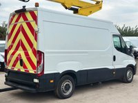 USED 2015 65 IVECO DAILY 2.3 TD 13V 35S 3000 PLATFORM CHERRY PICKER VAN - NO VAT FULLY FUNCTIONAL CHERRY PICKER