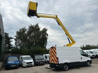 USED 2015 65 IVECO DAILY 2.3 TD 13V 35S 3000 PLATFORM CHERRY PICKER VAN - NO VAT FULLY FUNCTIONAL CHERRY PICKER