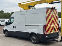 USED 2015 65 IVECO DAILY 2.3 TD 13V 35S 3000 PLATFORM CHERRY PICKER VAN - NO VAT FULLY FUNCTIONAL CHERRY PICKER