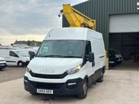 USED 2015 65 IVECO DAILY 2.3 TD 13V 35S 3000 PLATFORM CHERRY PICKER VAN - NO VAT FULLY FUNCTIONAL CHERRY PICKER