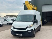 USED 2015 65 IVECO DAILY 2.3 TD 13V 35S 3000 PLATFORM CHERRY PICKER VAN - NO VAT FULLY FUNCTIONAL CHERRY PICKER
