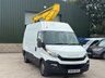 USED 2015 65 IVECO DAILY 2.3 TD 13V 35S 3000 PLATFORM CHERRY PICKER VAN - NO VAT FULLY FUNCTIONAL CHERRY PICKER