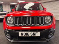 USED 2016 16 JEEP RENEGADE 2.0 MultiJetII Longitude SUV 5dr Diesel Manual 4WD Euro 6 (s/s) (140 ps) UK DELIVERY FLAT FEE &pound;175 (SUBJECT TO DEAL) *OVER 100 IMAGES ON OUR WEBSITE*BESPOKE FINANCE ARRANGED*PART EXCHANGE WELCOME*ALL VEHICLES HPI CLEAR