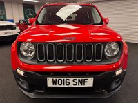 USED 2016 16 JEEP RENEGADE 2.0 MultiJetII Longitude SUV 5dr Diesel Manual 4WD Euro 6 (s/s) (140 ps) UK DELIVERY FLAT FEE &pound;175 (SUBJECT TO DEAL) *OVER 100 IMAGES ON OUR WEBSITE*BESPOKE FINANCE ARRANGED*PART EXCHANGE WELCOME*ALL VEHICLES HPI CLEAR
