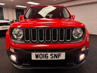 USED 2016 16 JEEP RENEGADE 2.0 MultiJetII Longitude SUV 5dr Diesel Manual 4WD Euro 6 (s/s) (140 ps) UK DELIVERY FLAT FEE &pound;175 (SUBJECT TO DEAL) *OVER 100 IMAGES ON OUR WEBSITE*BESPOKE FINANCE ARRANGED*PART EXCHANGE WELCOME*ALL VEHICLES HPI CLEAR
