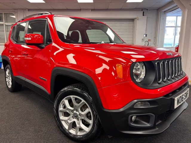 2016 16 Jeep Renegade 2.0 MultiJetII Longitude SUV 5dr Diesel Manual 4WD Euro 6 (s/s) (140 ps)