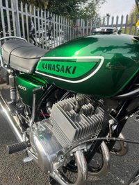 USED 1975 P KAWASAKI KH 400S3 2 Stroke Triple Roadster Classic Nut and bolt restoration done
