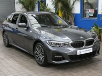USED 2021 21 BMW 3 SERIES 2.0 330e 12kWh M Sport Touring 5dr Petrol Plug-in Hybrid Auto Euro 6 (s/s) (292 ps) SAT NAV LEATHER HEATED SEATS REAR CAMERA PARKING SENSORS 1 OWNER SERVICE HISTORY WARRANTY