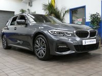 USED 2021 21 BMW 3 SERIES 2.0 330e 12kWh M Sport Touring 5dr Petrol Plug-in Hybrid Auto Euro 6 (s/s) (292 ps) SAT NAV LEATHER HEATED SEATS REAR CAMERA PARKING SENSORS 1 OWNER SERVICE HISTORY WARRANTY