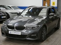 USED 2021 21 BMW 3 SERIES 2.0 330e 12kWh M Sport Touring 5dr Petrol Plug-in Hybrid Auto Euro 6 (s/s) (292 ps) SAT NAV LEATHER HEATED SEATS REAR CAMERA PARKING SENSORS 1 OWNER SERVICE HISTORY WARRANTY