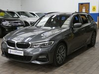 USED 2021 21 BMW 3 SERIES 2.0 330e 12kWh M Sport Touring 5dr Petrol Plug-in Hybrid Auto Euro 6 (s/s) (292 ps) SAT NAV LEATHER HEATED SEATS REAR CAMERA PARKING SENSORS 1 OWNER SERVICE HISTORY WARRANTY