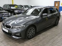 USED 2021 21 BMW 3 SERIES 2.0 330e 12kWh M Sport Touring 5dr Petrol Plug-in Hybrid Auto Euro 6 (s/s) (292 ps) SAT NAV LEATHER HEATED SEATS REAR CAMERA PARKING SENSORS 1 OWNER SERVICE HISTORY WARRANTY