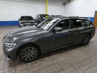 USED 2021 21 BMW 3 SERIES 2.0 330e 12kWh M Sport Touring 5dr Petrol Plug-in Hybrid Auto Euro 6 (s/s) (292 ps) SAT NAV LEATHER HEATED SEATS REAR CAMERA PARKING SENSORS 1 OWNER SERVICE HISTORY WARRANTY