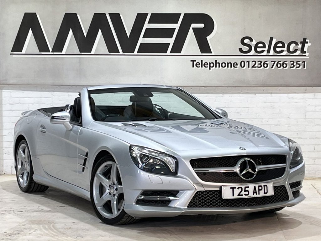 USED 2014 14 MERCEDES-BENZ SL 3.5 SL350 AMG Sport Convertible 2dr Petrol G-Tronic Euro 5 (s/s) (306 ps) 