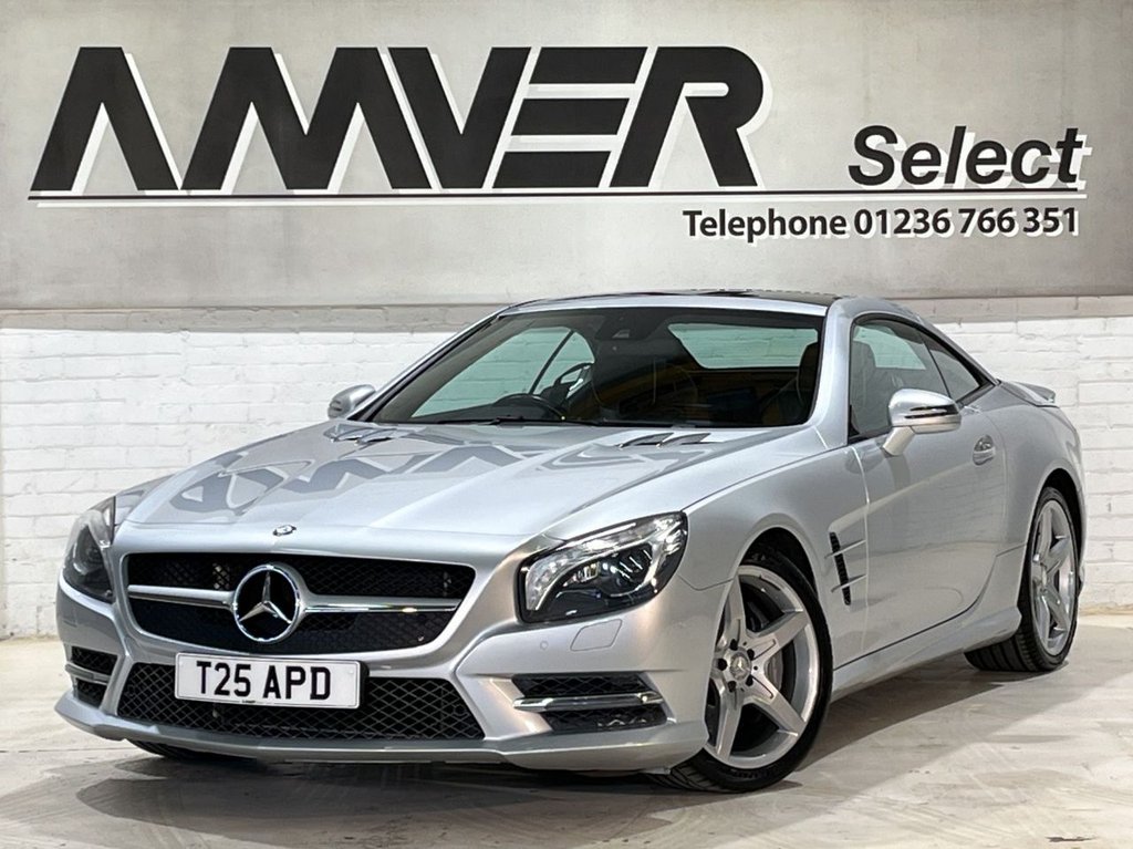 USED 2014 14 MERCEDES-BENZ SL 3.5 SL350 AMG Sport Convertible 2dr Petrol G-Tronic Euro 5 (s/s) (306 ps) 