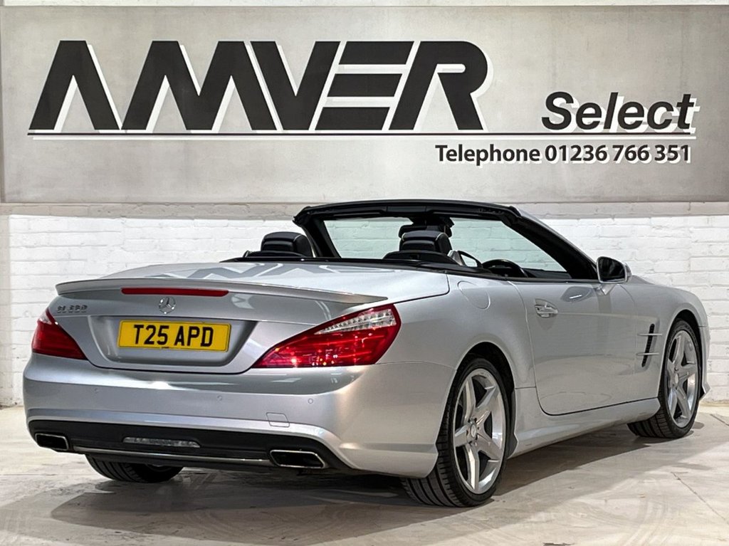 USED 2014 14 MERCEDES-BENZ SL 3.5 SL350 AMG Sport Convertible 2dr Petrol G-Tronic Euro 5 (s/s) (306 ps) 