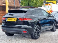 USED 2019 69 JAGUAR F-PACE 2.0 D180 Chequered Flag SUV 5dr Diesel Auto AWD Euro 6 (s/s) (180 ps) BLK PK | PANO | 20" WHEELS