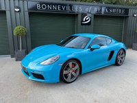 USED 2016 16 PORSCHE 718 CAYMAN 2.5T S Coupe 2dr Petrol Manual Euro 6 (s/s) (350 ps) 